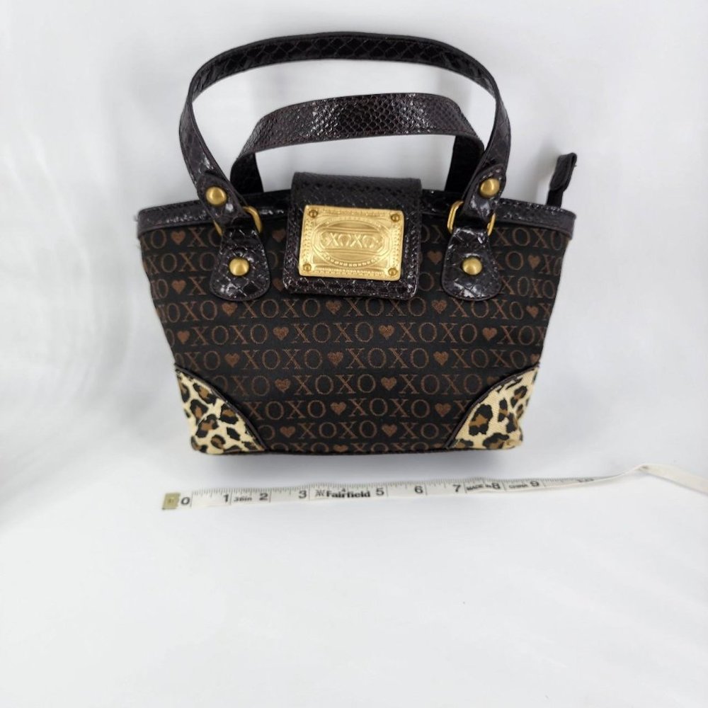 XOXO animal and XOXO print purse